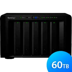 DS1517 60TB Synology - Storage NAS 5 Baias DiskStation SATA