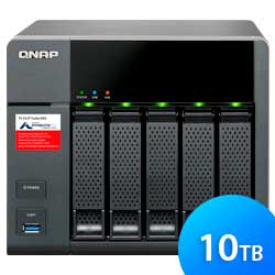 TS-531P 10TB Qnap - Storage NAS 5 baias SATA