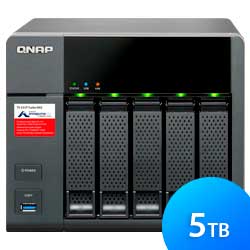 TS-531P 5TB Qnap - Storage NAS 5 baias SATA