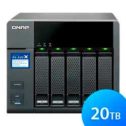 TS-531X 20TB Qnap - Storage NAS 5 baias