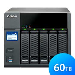 TS-531X 60TB Qnap - Storage NAS 5 baias