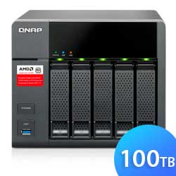 TS-563 100TB Qnap - Storage NAS 5-bay SATA