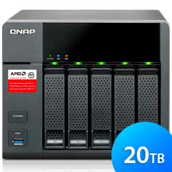 TS-563 20TB Qnap - Storage NAS 5-bay SATA