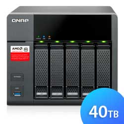 TS-563 40TB Qnap - Storage NAS 5-bay SATA