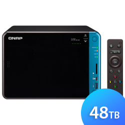 Storage NAS 6 baias TS-653B 48TB