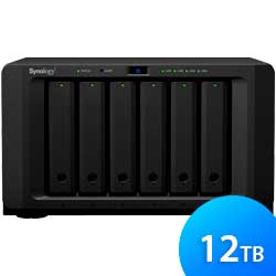 DS3018xs 12TB Synology - 6 bay NAS Storage Diskstation SATA