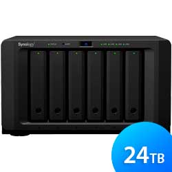 DS3018xs 24TB Synology - 6 bay NAS Storage Diskstation SATA