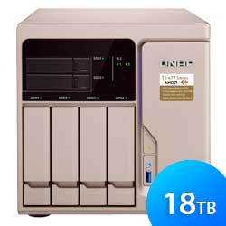 Storage NAS 6 baias TS-677 18TB