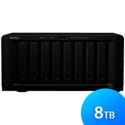 Storage NAS 8 baias Diskstation - Synology DS1817+ 8TB