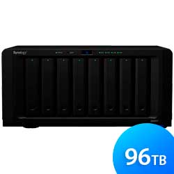 DS1817+ 96TB Synology - Storage NAS 8 Baias Diskstation SATA