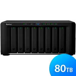 Storage NAS 8 baias DS1815+ 80TB