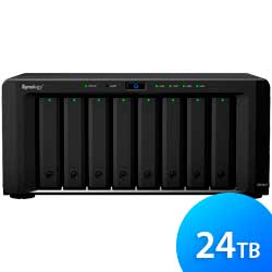 DS1817 24TB Synology - Storage NAS 8 Baias DiskStation SATA