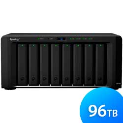 DS1817 96TB Synology - Storage NAS 8 Baias DiskStation SATA