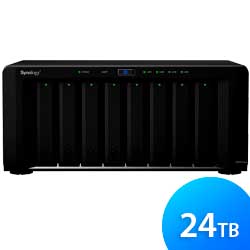 Storage NAS 8 baias DS2015XS 24TB