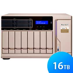 Storage NAS 8 baias TS-1277 16TB