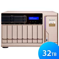 Storage NAS 8 baias TS-1277 32TB