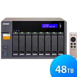 TS-853A Qnap - Storage NAS 8 bay 48TB SATA