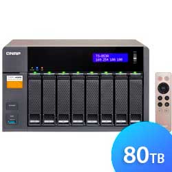 TS-853A Qnap - Storage NAS 8 bay 80TB SATA