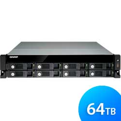 Storage NAS 8 baias TS-853U-RP 64TB