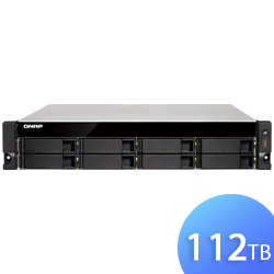 Storage NAS 8 baias TS-863XU 112TB