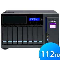 Storage NAS 8 baias TVS-882BRT3 112TB