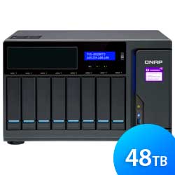 Storage NAS 8 baias TVS-882BRT3 48TB