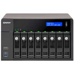 NAS 8 bay TVS-871 Qnap - NAS server 8 baias SATA