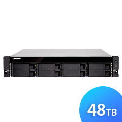 Storage NAS 8 bay TVS-872XU 48TB