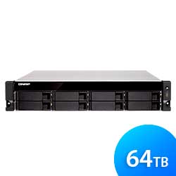 Storage NAS 8 bay TVS-872XU 64TB