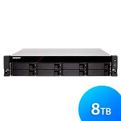 Storage NAS 8 bay TVS-872XU 8TB