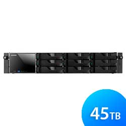 AS609RD 45TB Asustor - 9-Bay NAS Server Rackmount SATA