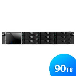 AS609RD 90TB Asustor - Storage NAS 9 Baias Desktop SATA