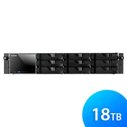AS609RS 18TB Asustor - 9 bay Storage Server NAS Rackmount SATA