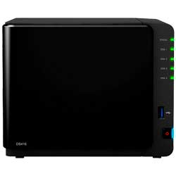 DS416 56TB Synology - Servidor NAS 4 hard disks Diskstation SATA