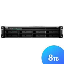 RS1221+ 8TB Synology Rackstation - Storage NAS 8 Baias SATA