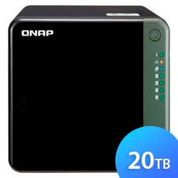 TS-453D 20TB Qnap - Servidor NAS 4 baias SATA