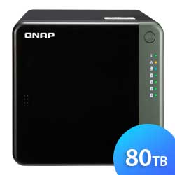 TS-453D 80TB Qnap - Servidor NAS 4 baias SATA