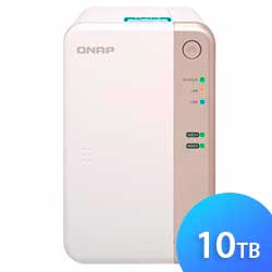 TS-251B 10TB Qnap - storage NAS e Media Center Doméstico