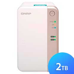 TS-251B 2TB Qnap - storage NAS e Media Center Doméstico