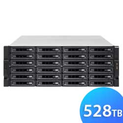 TS-h2483XU-RP 528TB Qnap - Storage NAS 24 Baias HDD/SSD SATA