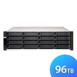 ES1686dc 96TB Qnap - Storage NAS 3U Enterprise ZFS SATA/SAS/SSD