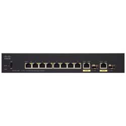 Cisco SF352-08P - Switch 8 portas LAN PoE e 2x Uplink
