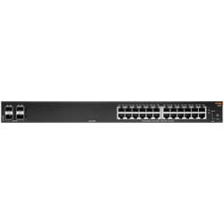 Aruba JL676A - Switch 24p Gigabit LAN RJ45, 4p SFP+ de 1/10G para uplink e 2p para gerenciamento (1x USB-C e 1x host tipo A USB)
