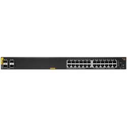 Aruba JL677A - Switch 24p Gigabit LAN RJ45, 4p 1G/10G SFP/SFP+ para uplink e 2p para gerenciamento (1x USB-C e 1x host tipo A USB)