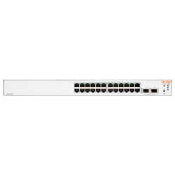 JL813A Aruba - Switch 24 portas LAN GbE Instant On 1830 24G 12p HPE PoE