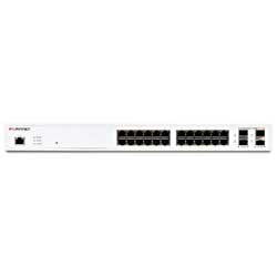 FortiSwitch FS-124E-FPOE - Switch PoE 24 portas GE RJ-45 e 4 portas SFP