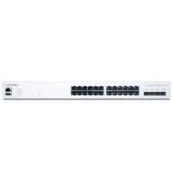 FortiSwitch FS-424E-FPOE - Switch PoE 24 portas LAN 1G/RJ-45 e 4 portas 10G/SFP+