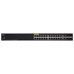 Cisco SF350-24MP - Switch gerenciável 24 portas LAN PoE e 4x RJ45/SFP