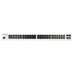 FS-1024E FortiSwitch - Switch 24 portas LAN 10 Gigabit SFP+ e 2p 40GE/100GE