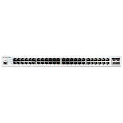 FortiSwitch FS-148E-POE - Switch PoE 48 portas GE RJ-45 e 4 portas 1G/SFP